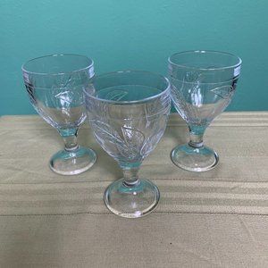 Stem glass goblet